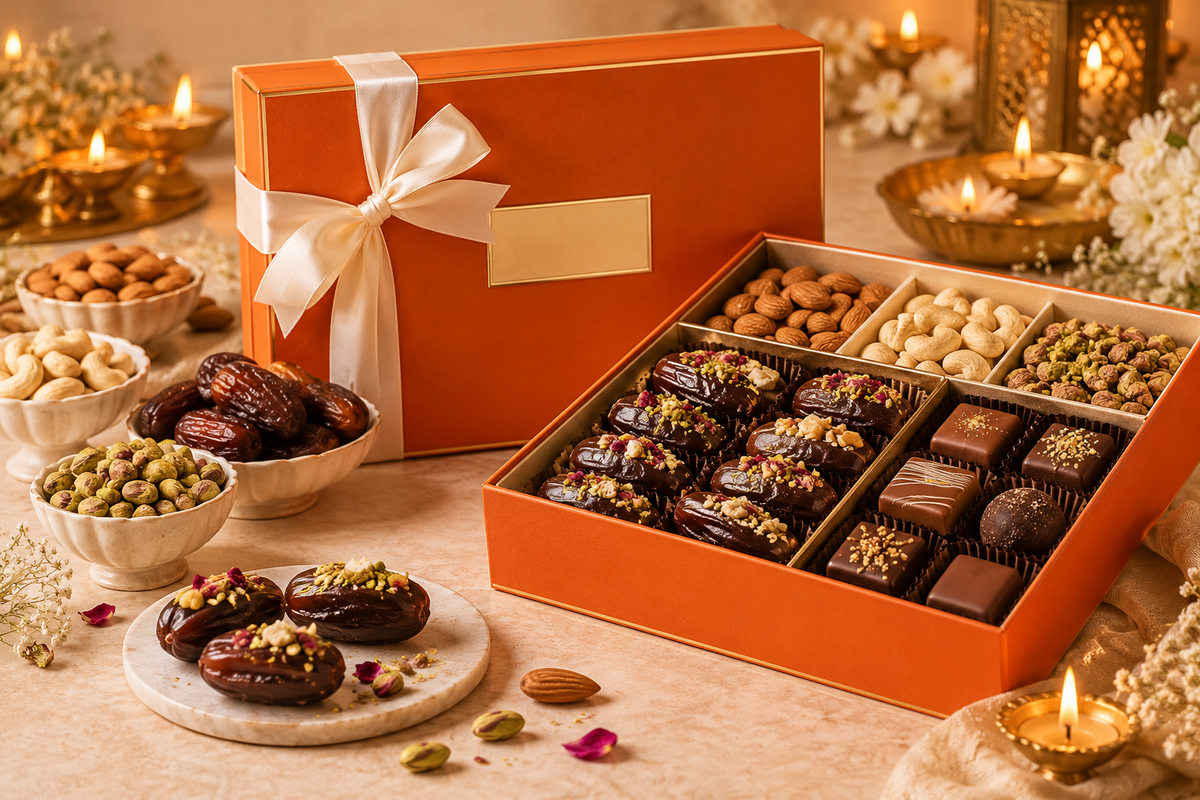 Beyond Traditional Gifting: Luxury Chocolate & Dry Fruit Hampers for Diwali