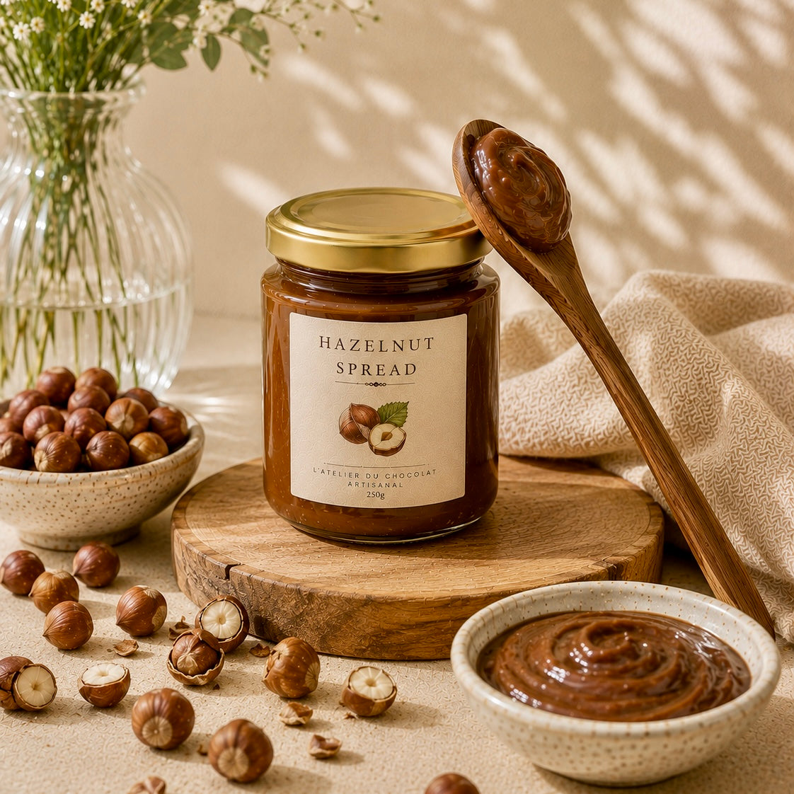 Hazelnut spread
