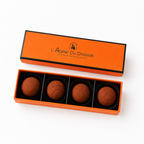 Box of 4 Truffles (Cocoa Hazelnut)