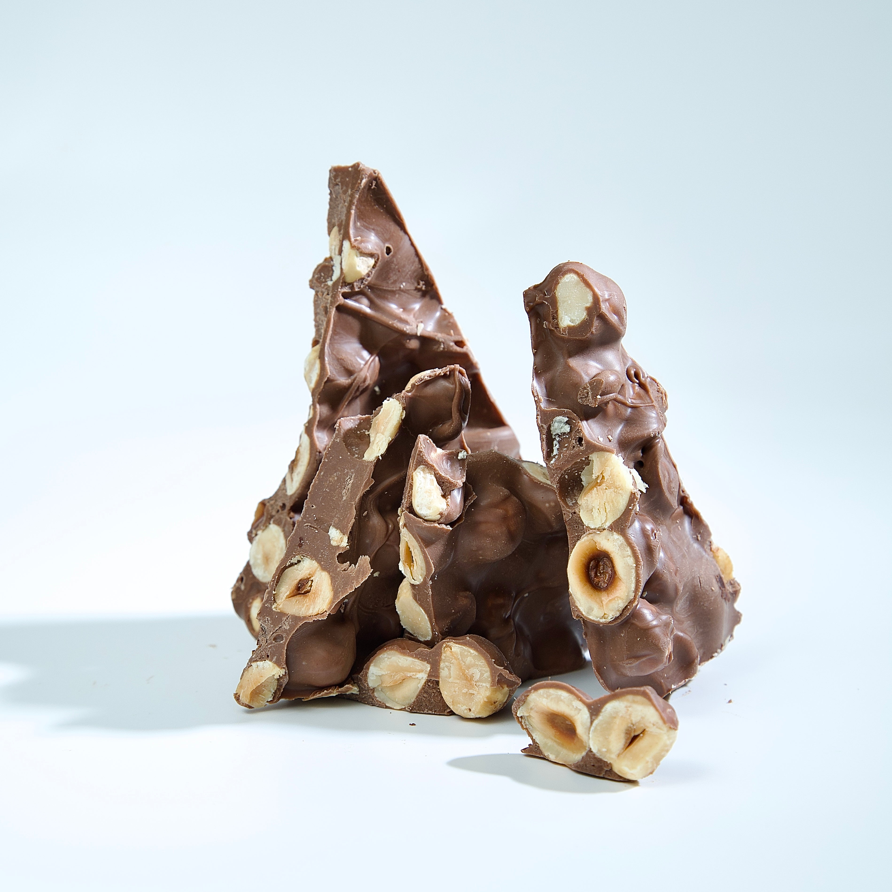 Artisan hazelnut milk chocolate bark 250 grams Mumbai ideal for snacking gifting and indulgent chocolate treats