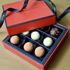 Gourmet chocolate truffles box of 9 in Mumbai with luxurious flavors and handcrafted quality for premium gifting