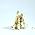 Gourmet pistachio white chocolate bark 250 grams Mumbai crafted with rich cocoa butter and crunchy nut texture