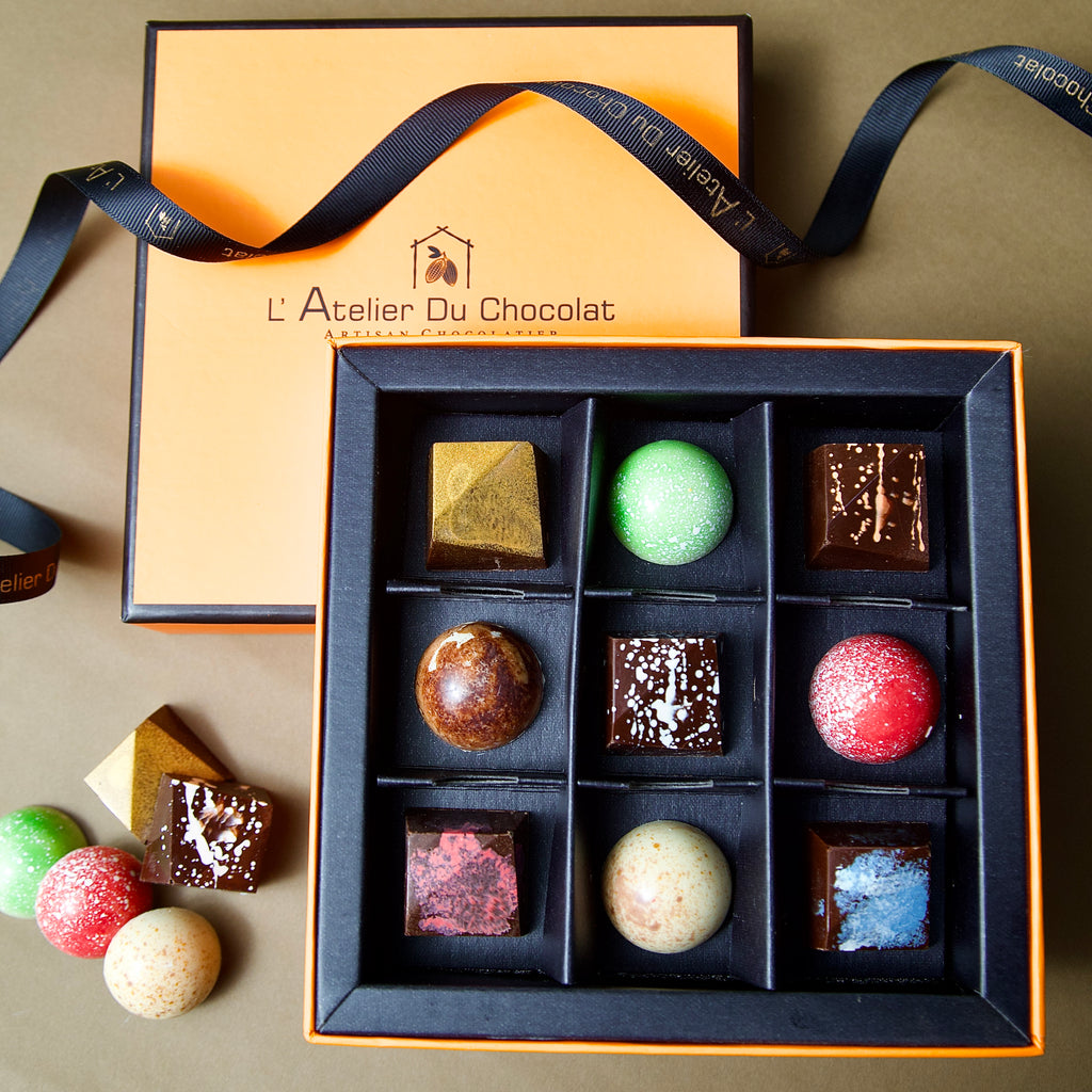 Gourmet Maison Mix chocolate assortment of 9 Mumbai perfect for festive gifting and refined experiences