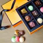 Maison Mix 9 bonbon assortment Mumbai designed for luxury gifting with artisanal chocolates and elegance